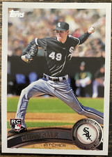 CHRIS SALE 2011 Topps RC #65 White Sox ROOKIE! Braves MINT
