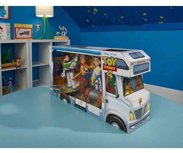 トイストーリー4 RV フレンズ フィギュア 6個セット Disney Pixar Toy Story 4 Character Adventure Set - RV