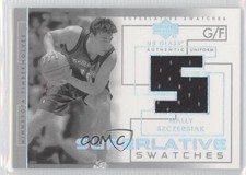 2003-04 UD Glass Superlative Swatches Wally Szczerbiak #SS-WS 0k0