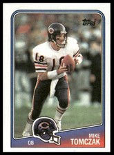 Mike Tomczak RC 1988 Topps #70 Chicago Bears