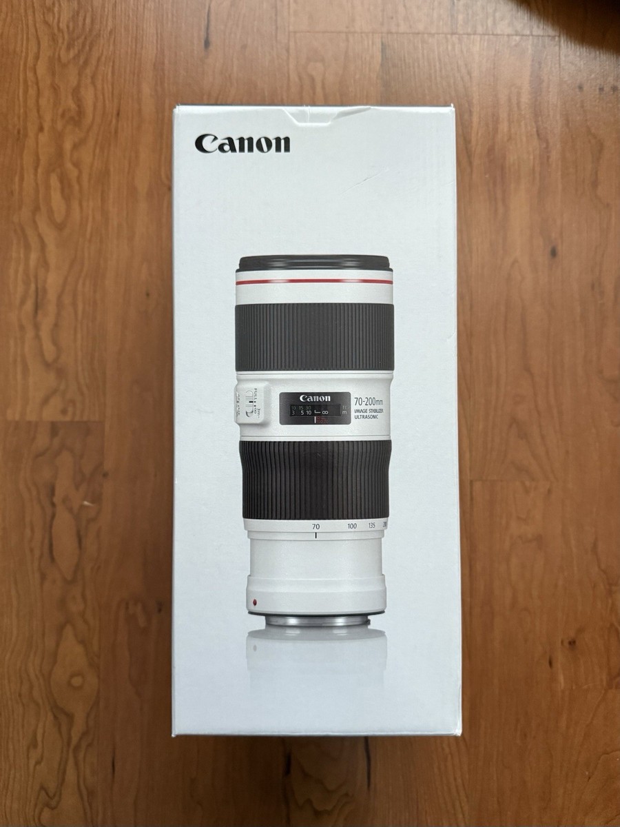 Canon EF 70–200mm f/4L IS II USM Camera Lens (2309C002) for