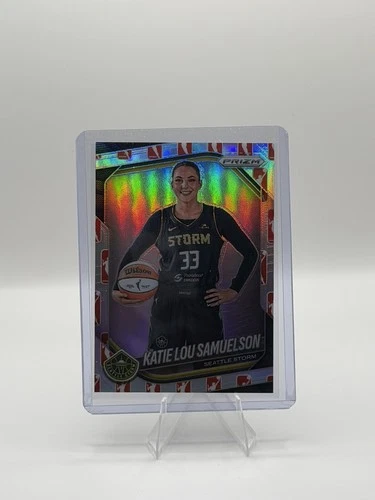 2025 Panini Prizm WNBA - Katie Lou Samuelson #82 WNBA Logo Silver Prizm