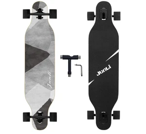 41 Inch Freeride Skateboard Longboard - Complete Skateboard Cruiser for Cruising