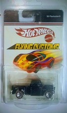 Hot Wheels Flying Customs '56 Flashsider (2006) Mattel Black Toy Truck