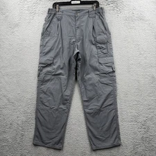 5.11 Tactical Pants Men 34x30 Gray Apex Canvas Outdoor Cargo Stretch 511