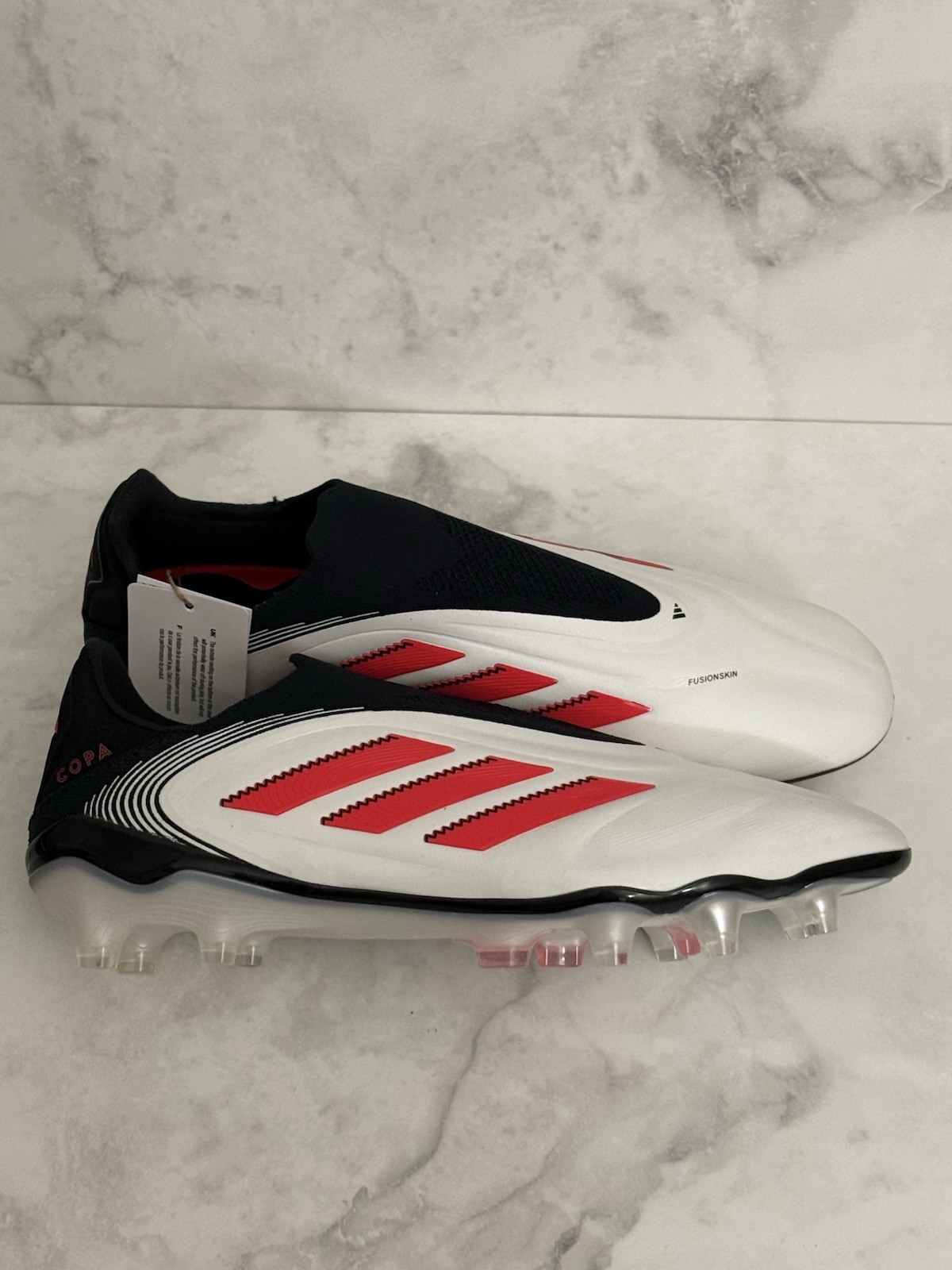 Adidas Copa Pure 3 Elite FG Laceless Soccer Cleats White IH0076 Men’s Size 6.5 thumbnail 4