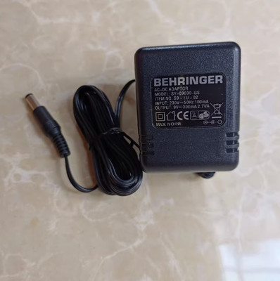 BEHRINGER ITEM NO:SB-EU-02 5.5*2.1mm 9V 300mA 9V 3A Power Supply Adapter Charger