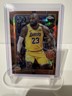 LeBron James 2025-26 Topps Chrome Orange Basketball Border Refractor  #127