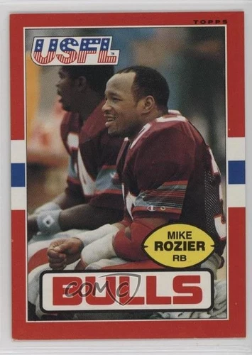 1985 Topps USFL Mike Rozier #55