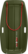 Retrospec Plastic Snow Sled   Toboggan Style with Pull Rope for Adults  Kids