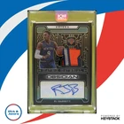 2021-22 Obsidian RJ Barrett Matrix Material Autos Electric Etch Yellow 9/10 Auto