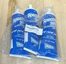 Spectra 360 Electrode Gel Parker Laboratories Lot Of 3 Hypoallergenic 