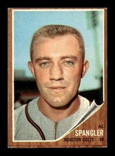 1962 Topps #556 Al Spangler Colt .45's EX *y6