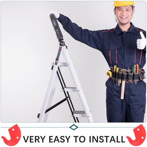 2 Pcs Elevator Hook Ladder Stabilizer Accessory Hangers for Garage Ceiling - Bild 5 von 12