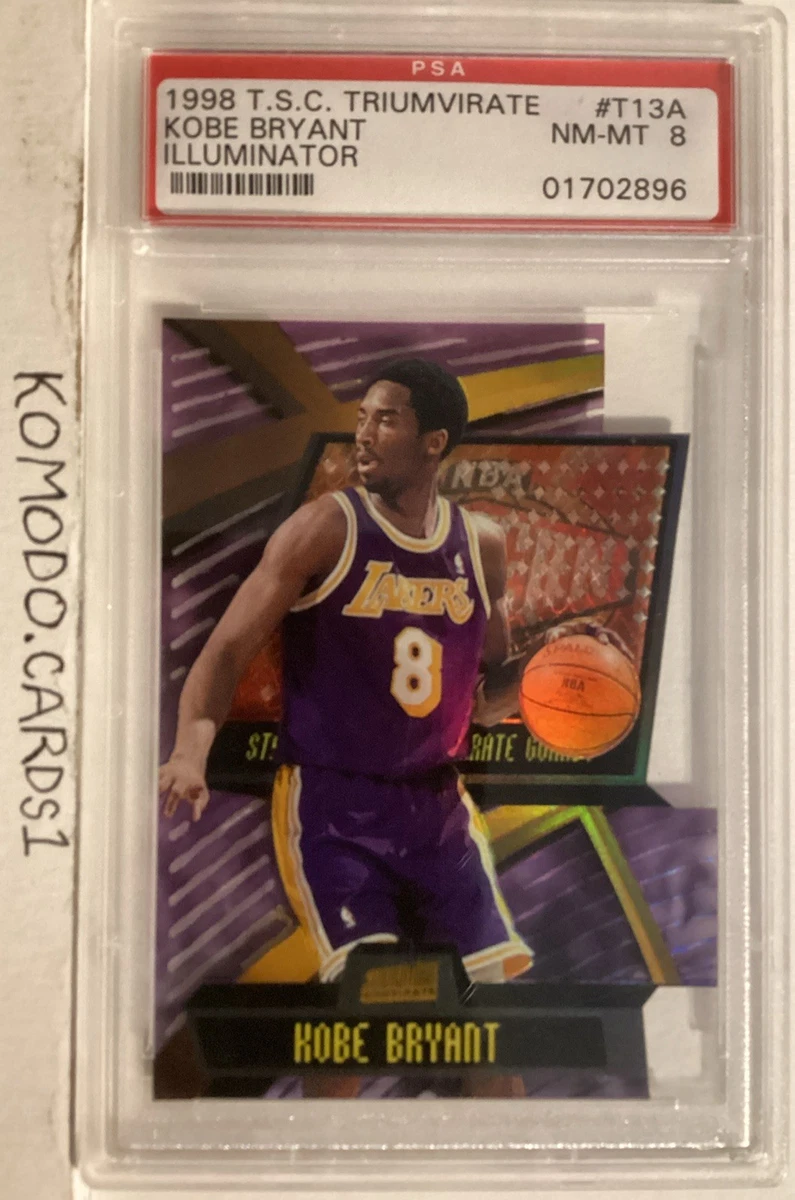 Topps Kobe Bryant Basketball 1998-99 Season Sports Trading Cards