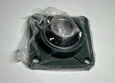 40MM Bore UCF208-40 Premium 4-Bolt Flange Mounted bearing, Set Screw