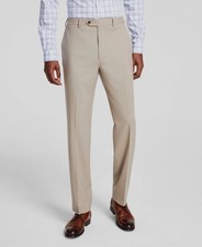 Michael Kors Men's Classic Fit Dress Pants Tan 40W 30L read