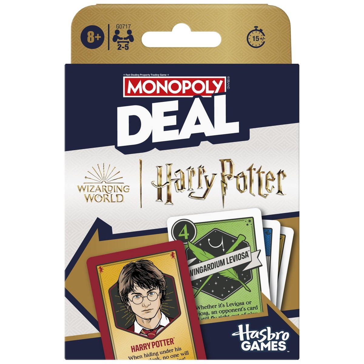 Monopoly Deal: Harry Potter Card Game | Family Games Small, Not