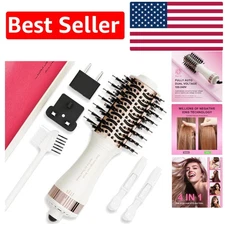 Compact 2" Hair Styler with Rotary Settings - Perfect for Travel & Gifting