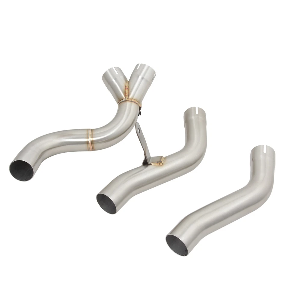 Exhaust Mufflers Mid Link Pipe Fit for BMW R1150R 2001-2005 R1150GS 1999-2005 Foto 3 de 4