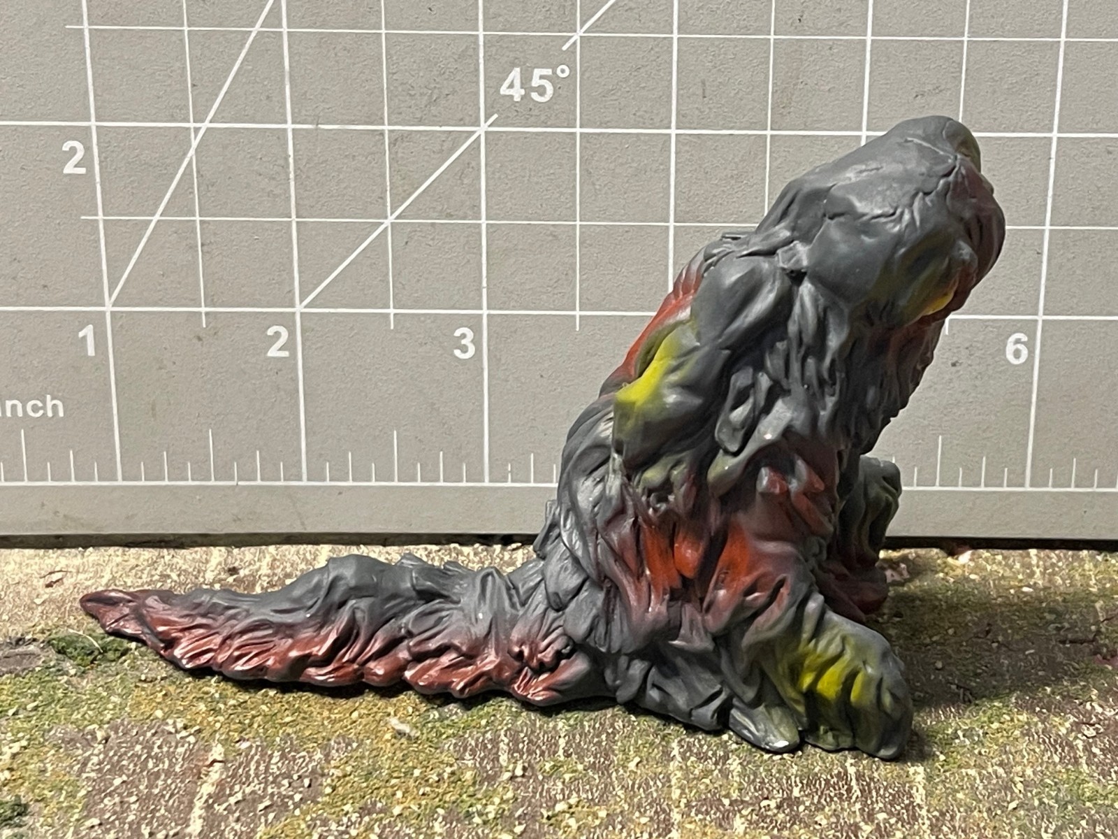 Godzilla Y-MSF YMSF Hedorah Land form Japan Sofubi Figure Kaiju