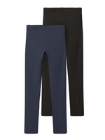 Name IT Jungen Leggings 2Er Pack Dark Sapphire/Black GrößE 134/140 13205781