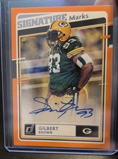 2020 Panini Donruss - Signature Marks Gilbert Brown #SM-GB (AU)