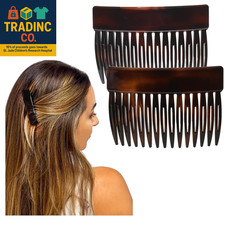 Paris CP2942 French Hair Side Comb, Small Tortoise Shell, French Twist Hair Comb