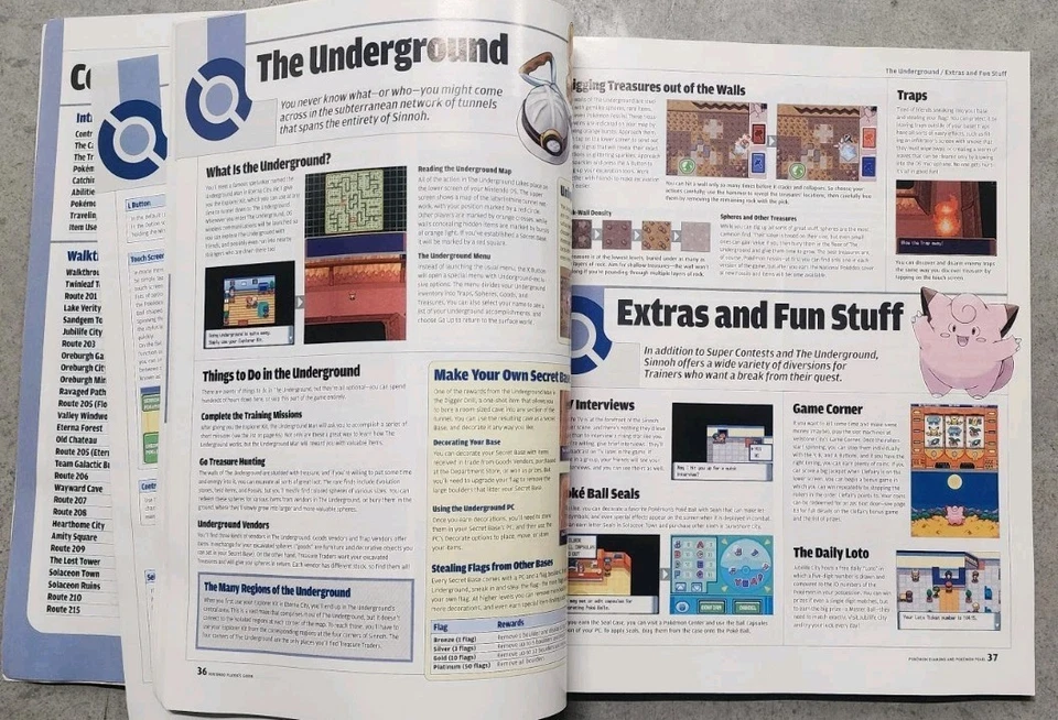 Official Nintendo Power Pokemon Diamond & Pearl Players Strategy Guide ToysR'Us - Image 4 of 4