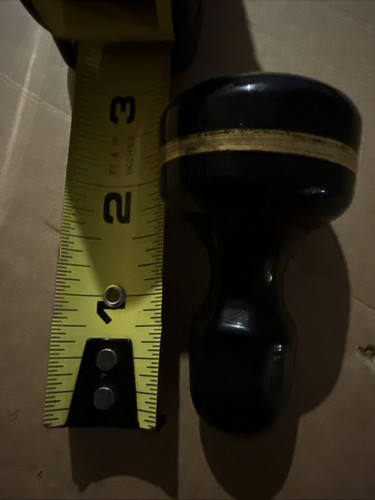 Vintage Bottle Stopper Smoke Blue Glass Cork 2.5” Long - Picture 1 of 4