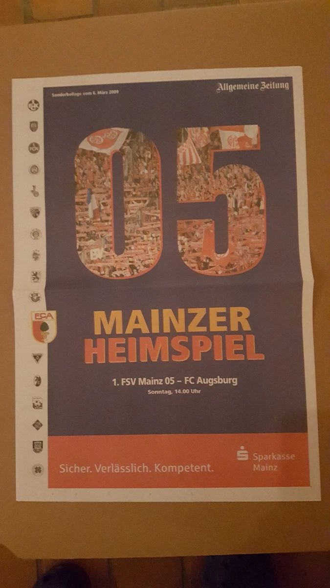 Aufnäher 1. FSV Mainz 05 Logo - 10 cm Aufnäher 1. FSV Mainz 05 Logo - 10 cm