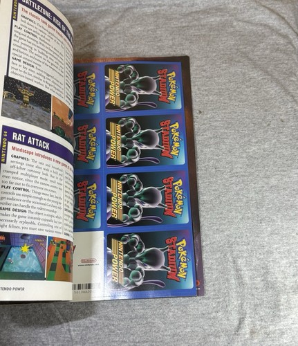 Nintendo Power (Vol 131) Tony Hawk's Pro Skater W/ MEWTWO Card &Inserts, Poster - Picture 14 of 17