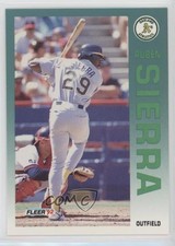 1992 Fleer Update Ruben Sierra #U-51 3a4