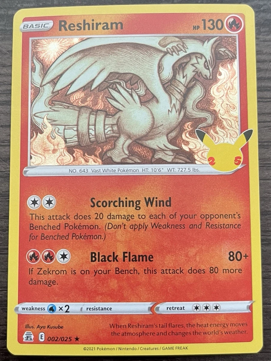 Pokemon Cards Reshiram for sale | eBay