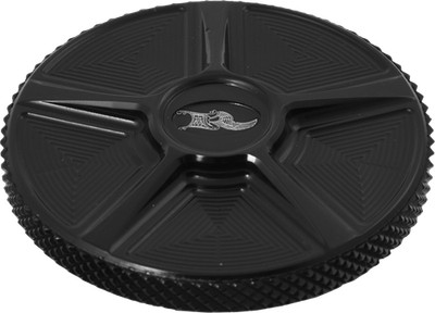 Kens Factory 6061 Aluminum Vented Gas Cap Black KFC-13 M8 Right-Side Universal