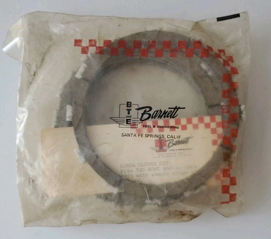 JUEGO PLACA FRICCIÓN EMBRAGUE RECAMBIO HONDA CB750 CB 750 PRE 75 KIT MONOETAPA Foto 3 de 3