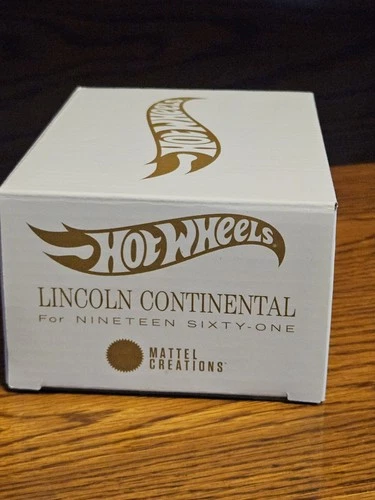 HOT WHEELS RLC RED LINE CLUB EXCLUSIVE '61 LINCOLN CONTINENTAL BLACK