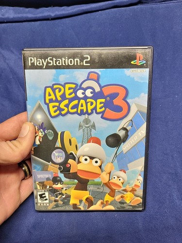 Ape Escape 3 (Sony PlayStation 2 PS2, 2006) No Game Case And Manual Only