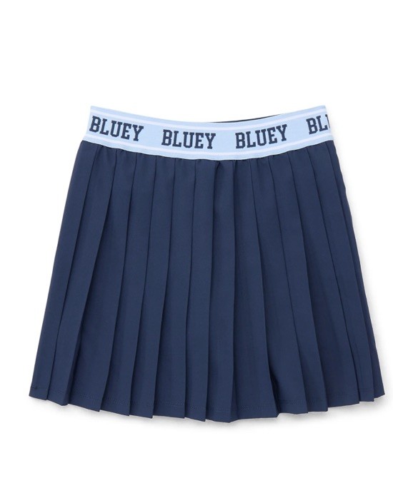 Bluey Girls Blue Active Pleated Skort Size Medium (7-8) NWT