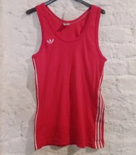 ADIDAS Ventex Vintage 70/80s CCCP Era/Style Canotta Jersey Shirt Trikot  Rare M