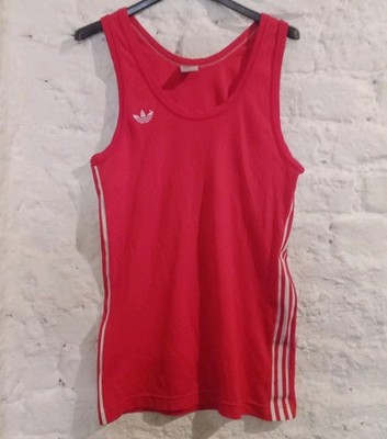 ADIDAS Ventex Vintage 70/80s CCCP Era/Style Tank Top Jersey Shirt Jersey Rare M