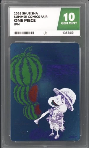One Piece TCG Summer cosmic fair Shueisha ACE 10 Promo
