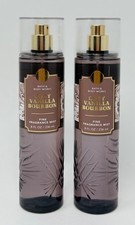 2 NEW BATH  BODY WORKS COZY VANILLA BOURBON FINE FRAGRANCE MIST BODY SPRAY 8 OZ