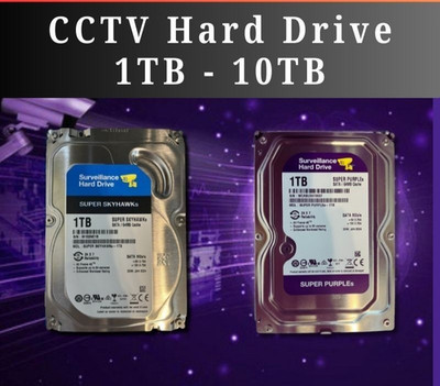 HARD DRIVE 3.5'' 1TB 2TB 3TB 4TB 6TB 10TB SATA HDD CCTV DESKTOP PC DVR CCTV NAS U