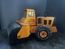 Vintage Mighty Tonka 3910 Orange Road Roller Construction Truck