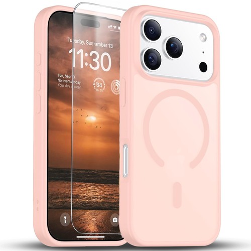 Für iPhone 17 Pro Max Hülle 17 Air Handyhülle Stoßfest Frost + Hartglas - Bild 42 von 49