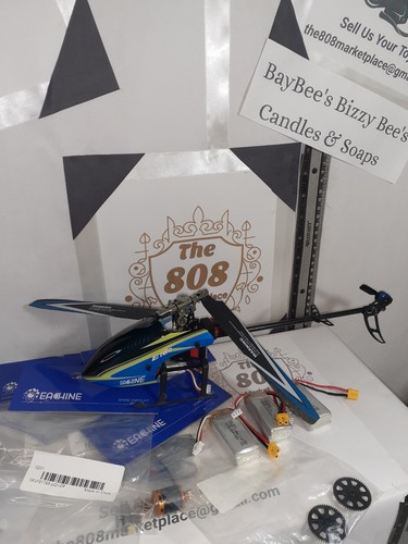 Eachine E160 flybarless, 6channel RC Helicopter 6axis With Backpack Parts To Fix - Picture 10 of 19