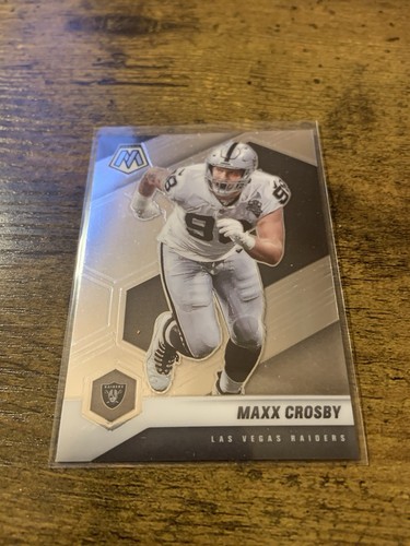 🏈 MAXX CROSBY 🏈 RAIDERS 🔥 FÚTBOL 🔥 MOSAICO PANINI - Imagen 1 de 1