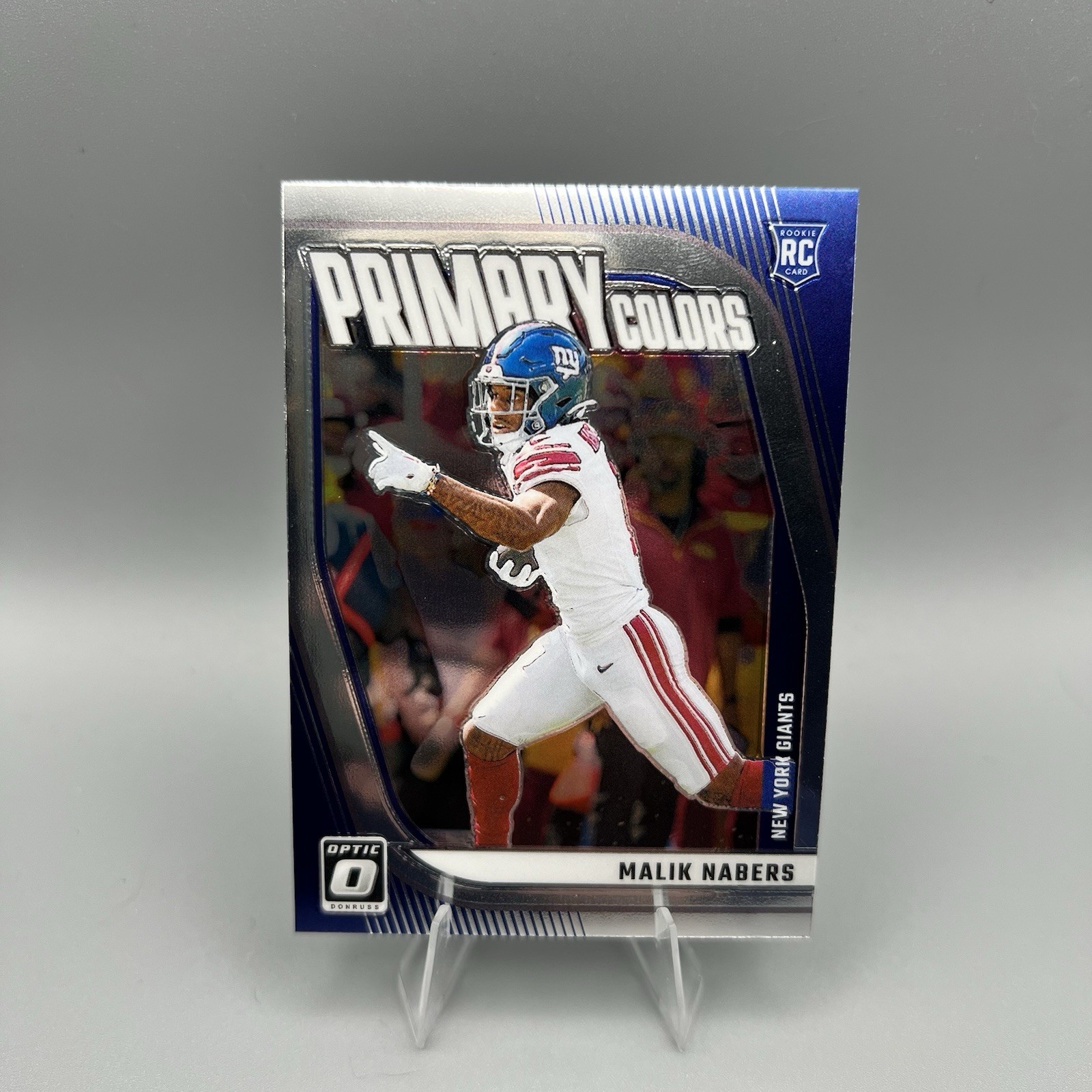 2024 Panini Donruss Optic - Rookie Primary Colors Malik Nabers #6 (RC)