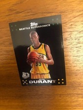 2007-08 Topps Basketball Card Kevin Durant RC #112 NRMT